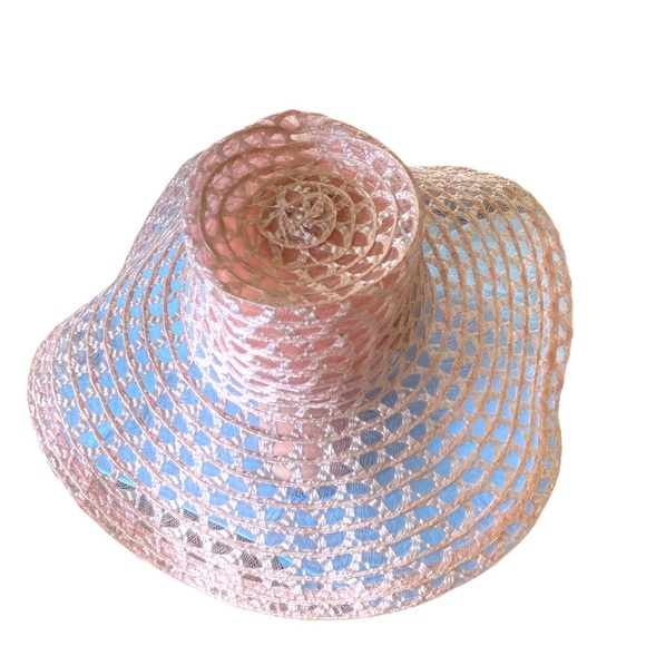Floppy hat wide brim light pink - Picture 2 of 3